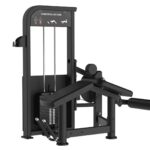 Commercial horizontal leg curl pin loaded machine