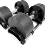 Steel Adjustable Dumbbell Pair