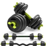 Adjustable Dumbbell & Barbell Set
