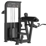 Pin load biceps curl machine