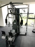 3- station multi Gym Machine with Smith Machine Bar & Cable crossover