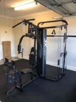 3- station multi Gym Machine with Smith Machine Bar & Cable crossover