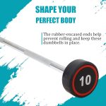 10kg Fixed Olympic Barbell (Straight)