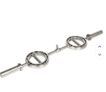 Barbell Bar Steel Glasses