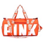 Pink Duffle Gym Bag For women