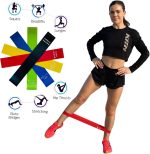 5pcs Loop Resistance Band Set