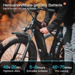 Electric Bike for Adults Black