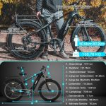 Electric Bike for Adults Black