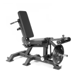 Heavy-Duty Plate-Loaded Leg Curl & Leg Extension Machine
