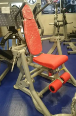 Plate Loaded Abdominal Oblique Crunch Machine