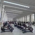 Commercial LED Screen Recumbent Exercise Bike