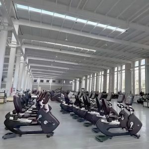 Commercial LED Screen Recumbent Exercise Bike