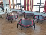 Mini Trampoline Hexagon with Handle