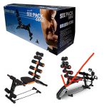 Six pack ABS care machine with pedals