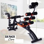 Six pack ABS care machine with pedals
