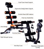 Six pack ABS care machine with pedals