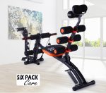 Six pack ABS care machine with pedals
