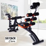 Six pack ABS care machine with pedals