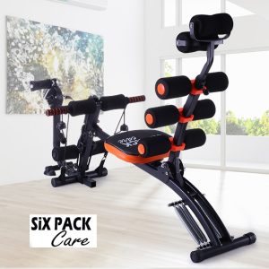Six pack ABS care machine with pedals
