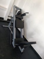 Body solid leg press with a hack squat machine
