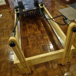 Oak Wood Pilates Reformer Equipment