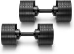 Official Adjustable Dumbbell Set 2kg-24kg