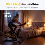 ZAZARI Compact Magnetic Exercise Bike