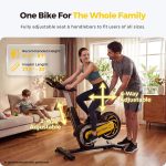 ZAZARI Compact Magnetic Exercise Bike