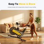 ZAZARI Compact Magnetic Exercise Bike