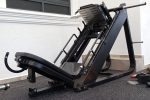 Leg press with a hack squat machine