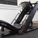Leg press with a hack squat machine
