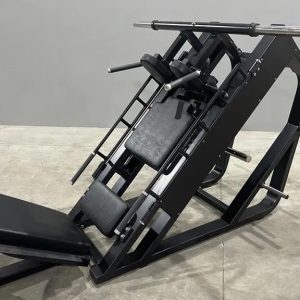 Leg press with a hack squat machine