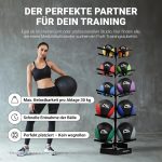Medicine ball stand for 10 medicine balls