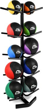 Medicine ball stand for 10 medicine balls