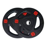 25kg Gym Rubber Coated Weight Plates