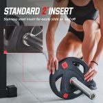 25kg Gym Rubber Coated Weight Plates