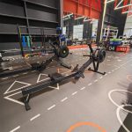 Commercial 2 in 1 Rowing Machine With Air and Gears Magnet Resistance