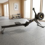 Commercial 2 in 1 Rowing Machine With Air and Gears Magnet Resistance