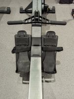 Commercial 2 in 1 Rowing Machine With Air and Gears Magnet Resistance