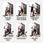 Multi-station home gym