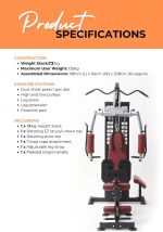 Multi-station home gym